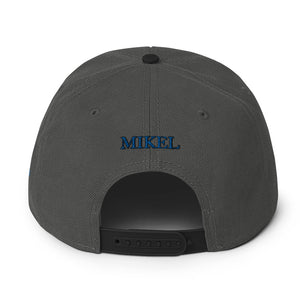 MiKEL Logo Blue Snapback's