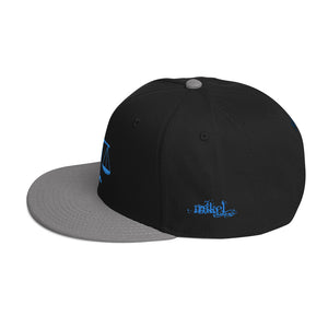 MiKEL Logo Blue Snapback's