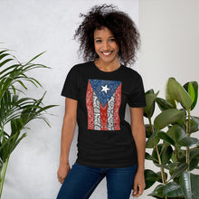 Load image into Gallery viewer, MiKEL P.R Flag Bandana Unisex T-Shirt