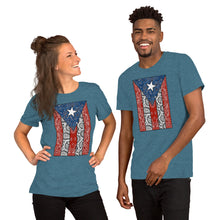 Load image into Gallery viewer, MiKEL P.R Flag Bandana Unisex T-Shirt