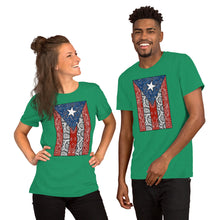 Load image into Gallery viewer, MiKEL P.R Flag Bandana Unisex T-Shirt