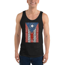 Load image into Gallery viewer, MiKEL P.R Flag Bandana Unisex Tank Top