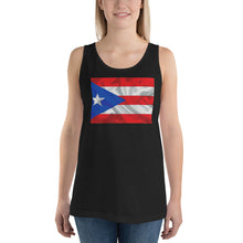 Load image into Gallery viewer, MiKEL P.R Flag Unisex Tank Top