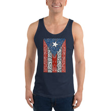 Load image into Gallery viewer, MiKEL P.R Flag Bandana Unisex Tank Top