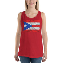 Load image into Gallery viewer, MiKEL P.R Flag Unisex Tank Top