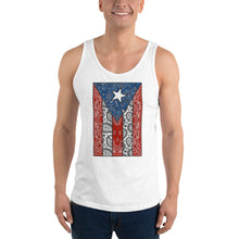 Load image into Gallery viewer, MiKEL P.R Flag Bandana Unisex Tank Top